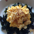 はるちゃみ's cooksnap of when they made わかめとたまごのにんにく炒め♪.
