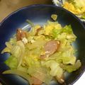 ひろむず's cooksnap of when they made 春キャベツ☆新玉ねぎの卵炒め.