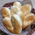 シャトレのちー's cooksnap of when they made ハート♡のチョコチップクッキーパン.
