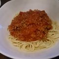 sarasa☆'s cooksnap of when they made 簡単美味しいミートソーススパゲッティ＊.