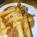 にゃ～けい's cooksnap of when they made 豚肉と山芋の味噌オイスター炒め♪.