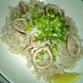 えりらっくま's cooksnap of when they made イカのアジアンご飯.