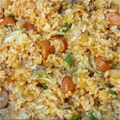 mayupotato's cooksnap of when they made ＊和風チキンライス＊.