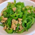 ハッピーまるしぇ's cooksnap of when they made ピーマンあったら迷わずコレ！ツナピーマン.