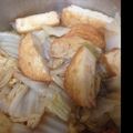 maumamma's cooksnap of when they made 白菜と水菜とさつま揚げのさっと煮♪.