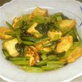 s2あいめろs2's cooksnap of when they made 小松菜と厚揚げのネギみそ炒め.