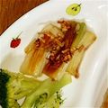 ミセスなちょーん's cooksnap of when they made 下仁田ネギのオイル焼き・ニンニク風味.