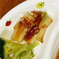 ミセスなちょーん's cooksnap of when they made 下仁田ネギのオイル焼き・ニンニク風味.