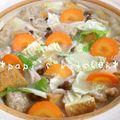 papikun's cooksnap of when they made 鶏だんごが美味しい☆酒粕鍋.