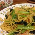 quwaji's cooksnap of when they made シーフードたっぷり☆和風ペペロンチーノ.