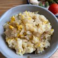 しろくお's cooksnap of when they made ザーサイチャーハン.
