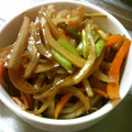 へっぽこmama's cooksnap of when they made 大根の皮のきんぴら☆お弁当にも.