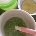 さぁ★たぁ★'s cooksnap of when they made 離乳食　ほうれん草としらす粥♡.