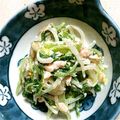 meychan's cooksnap of when they made 水菜と青梗菜のツナマヨボイルサラダ.