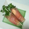 ☆こまっと☆'s cooksnap of when they made 生ハムのモッツァレラチーズ包み♪.