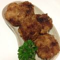 ゆったん's cooksnap of when they made ソース不要！豚こま肉の味噌味カツ.