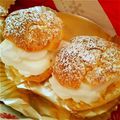chEk0's cooksnap of when they made シュークリーム♡生地はレンジで♪.