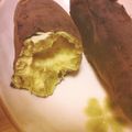 いくっちのキッチン's cooksnap of when they made とろーり甘い♪レンジで焼き芋風 改定版.