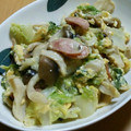 hana★'s cooksnap of when they made とろ～りチーズで☆白菜のたまごとじ.