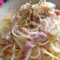加とチャン's cooksnap of when they made 簡単！フライパンだけでつくるカルボナーラ.