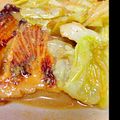 67luna's cooksnap of when they made ブリとキャベツの胡麻味噌酒マヨ焼き.