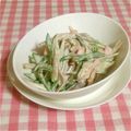 sweet_rose's cooksnap of when they made きぬさやとごぼうのサラダ.