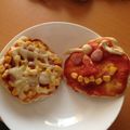 ◇ひさ's cooksnap of when they made 子どもと一緒に♪ピザもどきver.3.