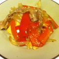yoyosjc's cooksnap of when they made 豆腐と豚肉のオイスターソース炒め.