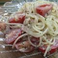 ケム's cooksnap of when they made 夏♪トマトとツナの冷製パスタ.