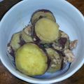 hanako0416's cooksnap of when they made ☆圧力鍋で★さつまいものそぼろ煮☆.