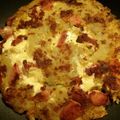 61sato's cooksnap of when they made さつまいもとソーセージのチーズ焼き.