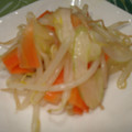 yasu-pooh's cooksnap of when they made もやしとセロリのさっぱり和え.