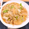 おとうふ♪'s cooksnap of when they made 超簡単！本格あんかけ焼きそば(皿うどん).