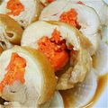 ♬saku♬'s cooksnap of when they made 鶏ももロール照り焼きと大根ステーキ.