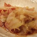 momoken2006's cooksnap of when they made キャベツとベーコンのさっと煮.
