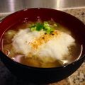 ぶ〜こ♡'s cooksnap of when they made 長芋とろつるふんわり味噌汁.