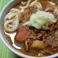 nazuki♪'s cooksnap of when they made 簡単美味！残ったカレーでカレーうどん.