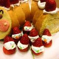 ryoko5's cooksnap of when they made 苺のサンタさん♡.
