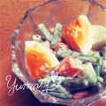 lie25's cooksnap of when they made ＊人参と隠元と茹で卵のサラダ＊.