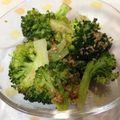 ｊ−ｊ−ｆ's cooksnap of when they made 超簡単２STEP☆ブロッコリーのごま和え.