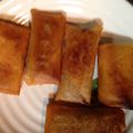 suiseikun's cooksnap of when they made 大好き～パリパリな焼き春巻き♪.