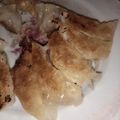 みかんぱふぇ's cooksnap of when they made 簡単★餃子★皮はカリカリ、中はジューシー.