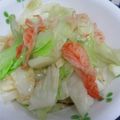 rosemoss's cooksnap of when they made 簡単☆キャベツ＆カニカマ炒め.