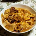 ぷちこりらっくま's cooksnap of when they made 豆腐ともやしの卵とじ.