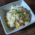 ばたみそーぱん☆'s cooksnap of when they made 春に食べたいな♪筍・ハム・コーンのサラダ.