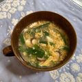 クック0CQMD6☆'s cooksnap of when they made 【温活】生姜香る♩豆腐入りニラ玉スープ.