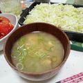 みぃぃちゃま's cooksnap of when they made オクラたっぷりトロトロお味噌汁。.
