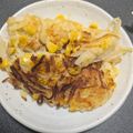 庵chai's cooksnap of when they made じゃがいもとコーンのチーズガレット.