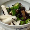 yummy?'s cooksnap of when they made 長いもとオクラの梅肉和え.