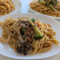 LunaJuno's cooksnap of when they made 鮭フレークときのこの✿和風スパゲティ✿.